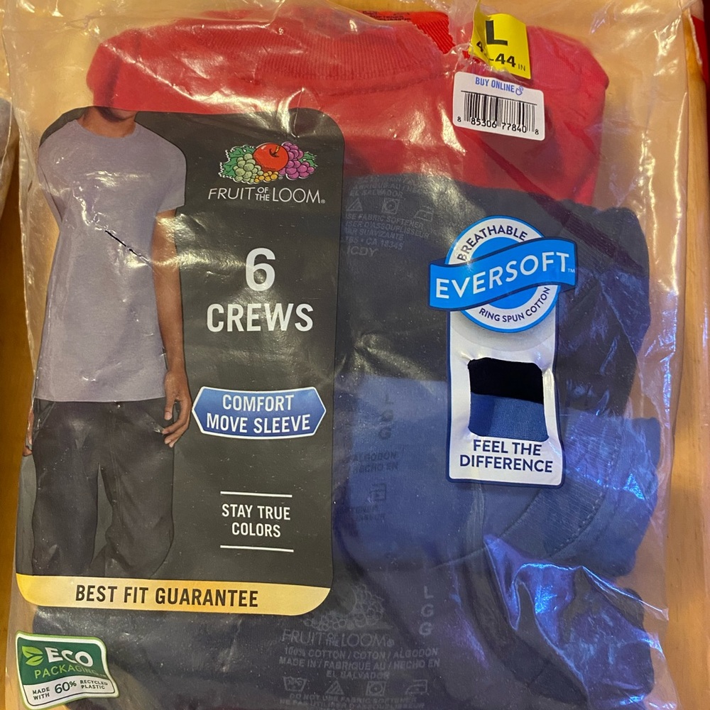 Crew neck T-shirt’s